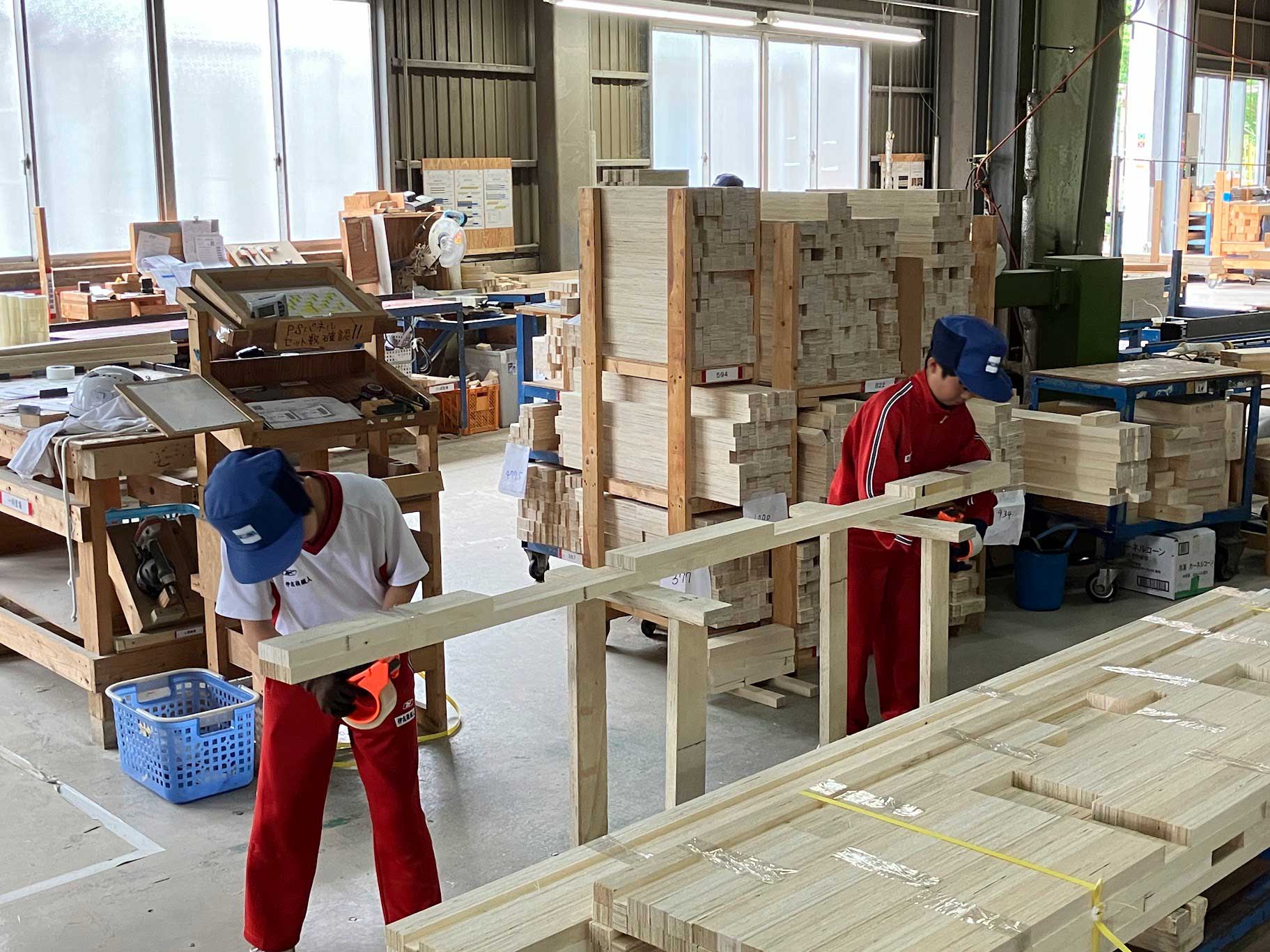 中学生の職場体験 | 山梨住宅工業株式会社