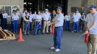 9月1日「防災の日」防災訓練を実施しました。