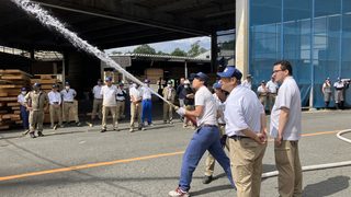 【9月1日は防災の日】防災訓練を実施しました。